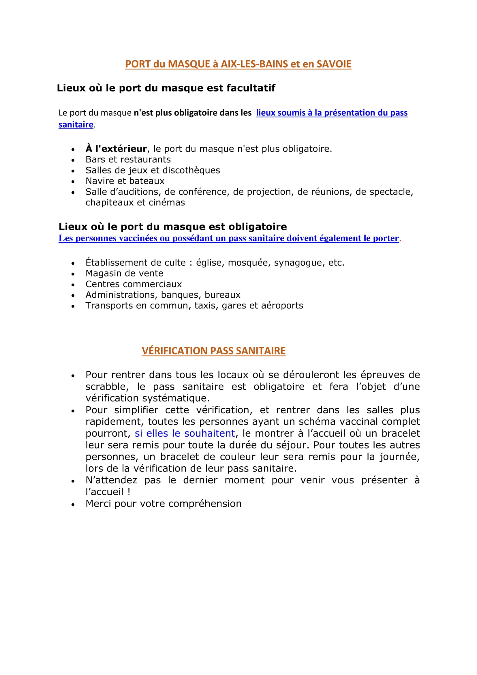 CDM 2021 Aix Port masque pass sanitaire